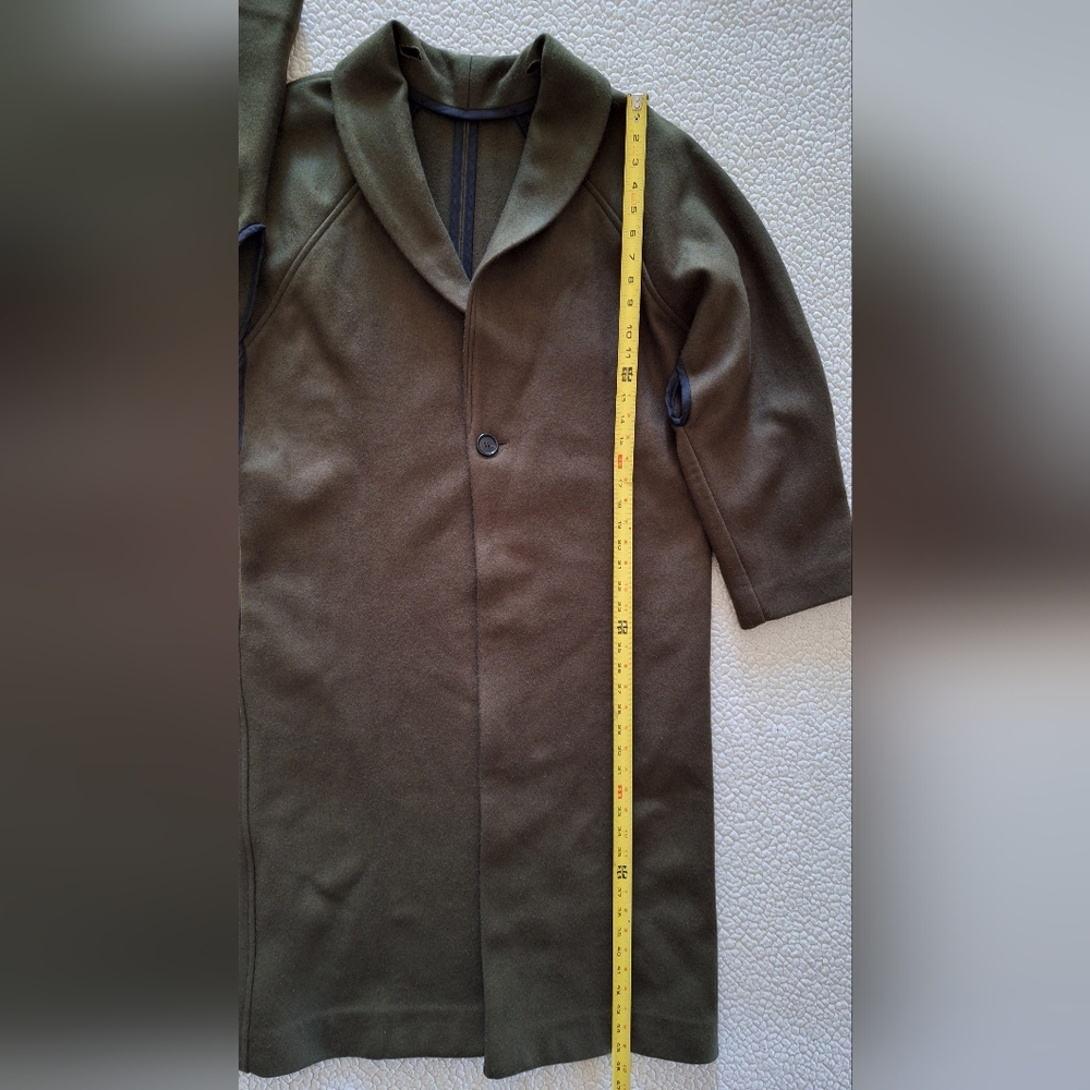 ZANKOV Women's Julien Oversize 100% Wool Coat In Brown XS/S US 2 - 4 Org $1,995 - Picture 16 of 16